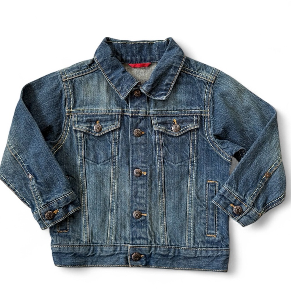 Oshkosh B’gosh Classic Denim Toddler Jacket size 3T